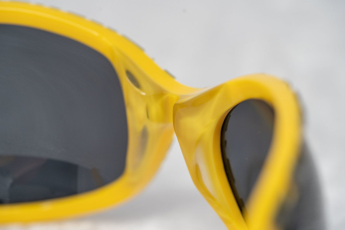 Jeremy Scott Sunglasses Wrap Around Black Yellow and Grey JSWRAPC4SUN