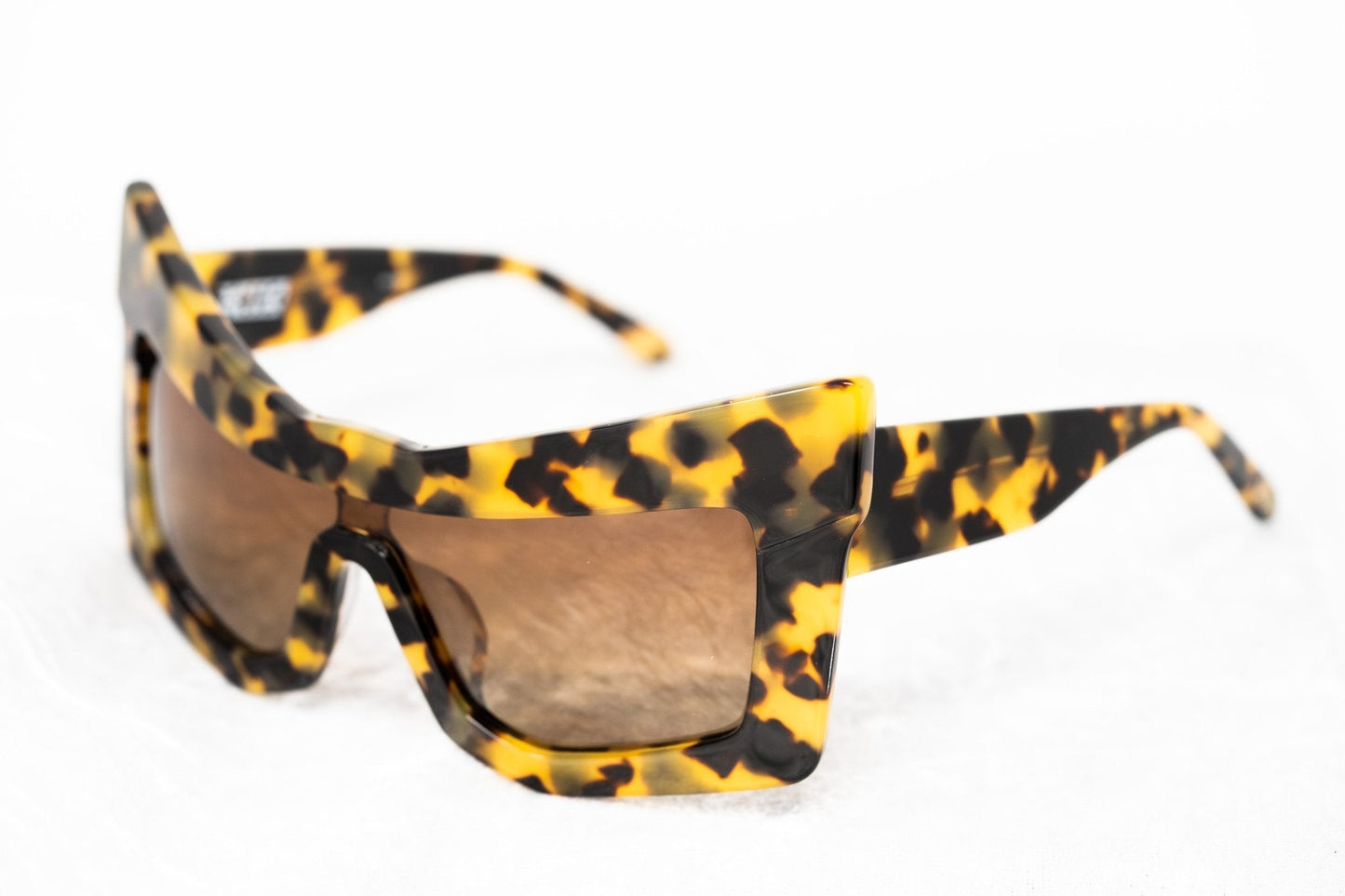 Kokon To Zai Ladies Sunglasses Mask Tortoise Shell and Brown KTZ7C2SUN