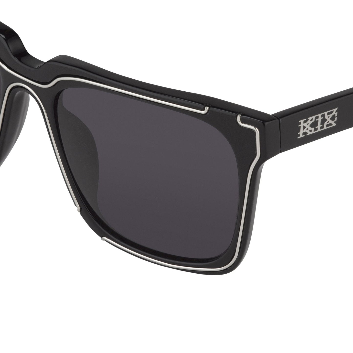 Kokon To Zai Sunglasses D-Frame Black and Grey KTZ14C1SUN
