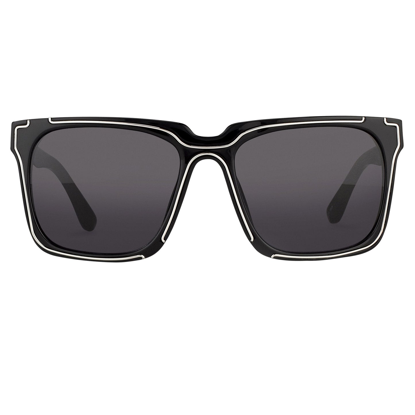 Kokon To Zai Sunglasses D-Frame Black and Grey KTZ14C1SUN