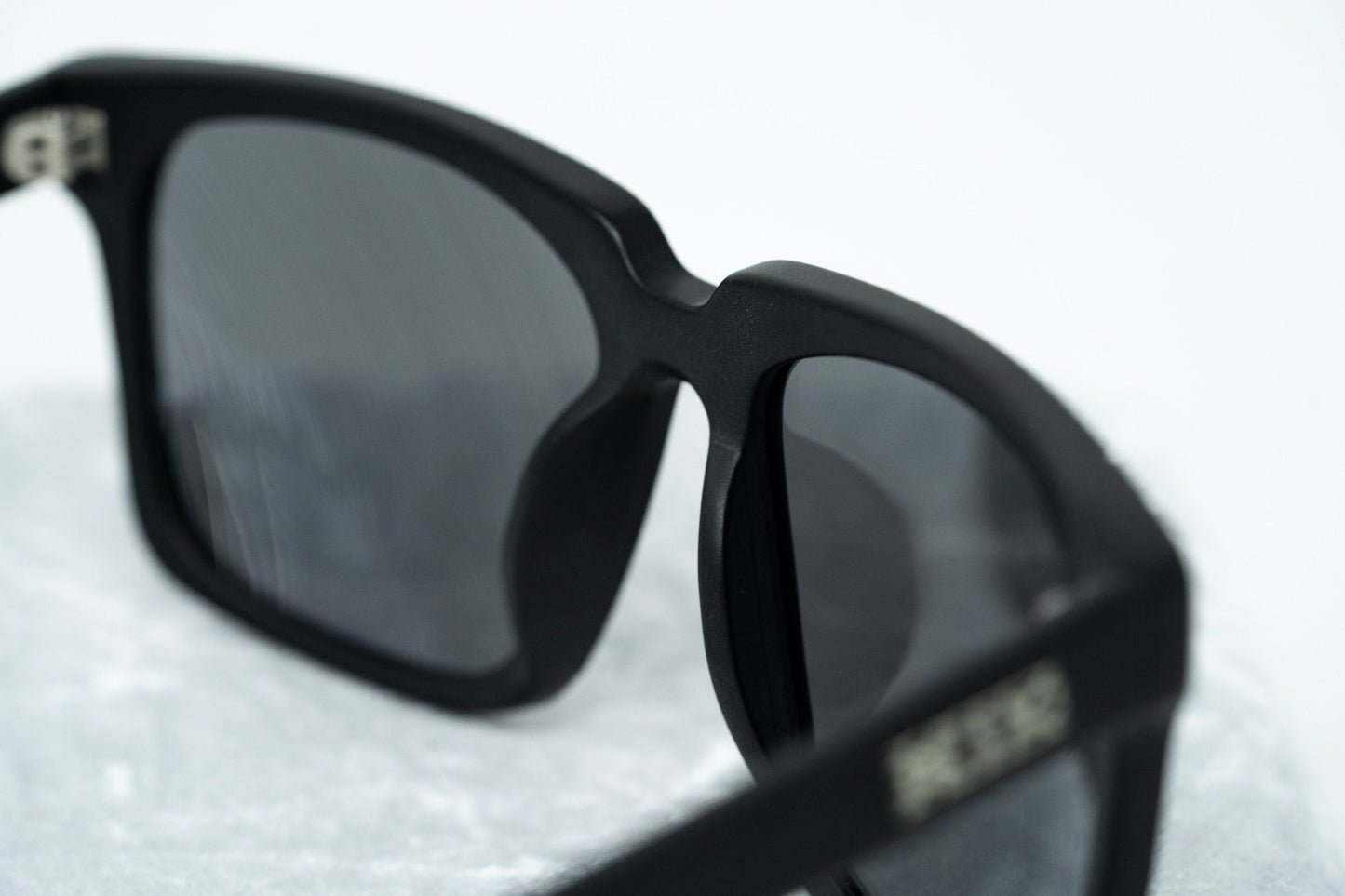 Kokon To Zai Sunglasses D-Frame Black and Silver KTZ14C2SUN