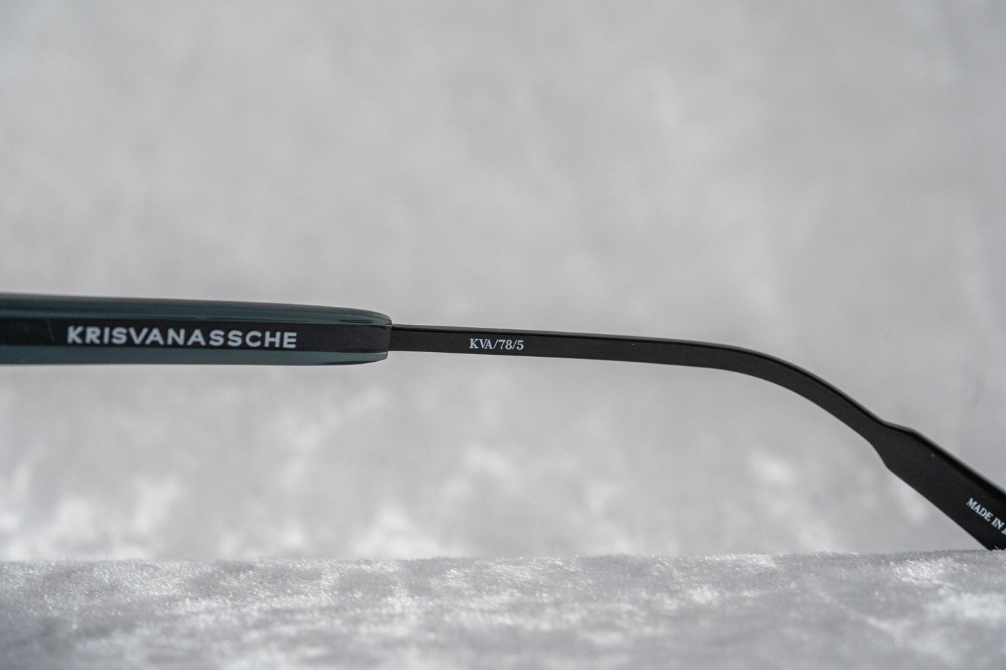 Kris Van Assche Men's Sunglasses Black and Blue KVA78C5SUN