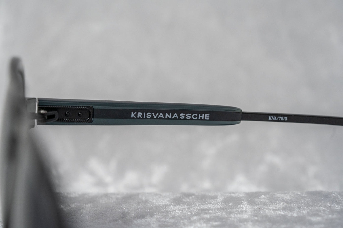 Kris Van Assche Men's Sunglasses Black and Blue KVA78C5SUN