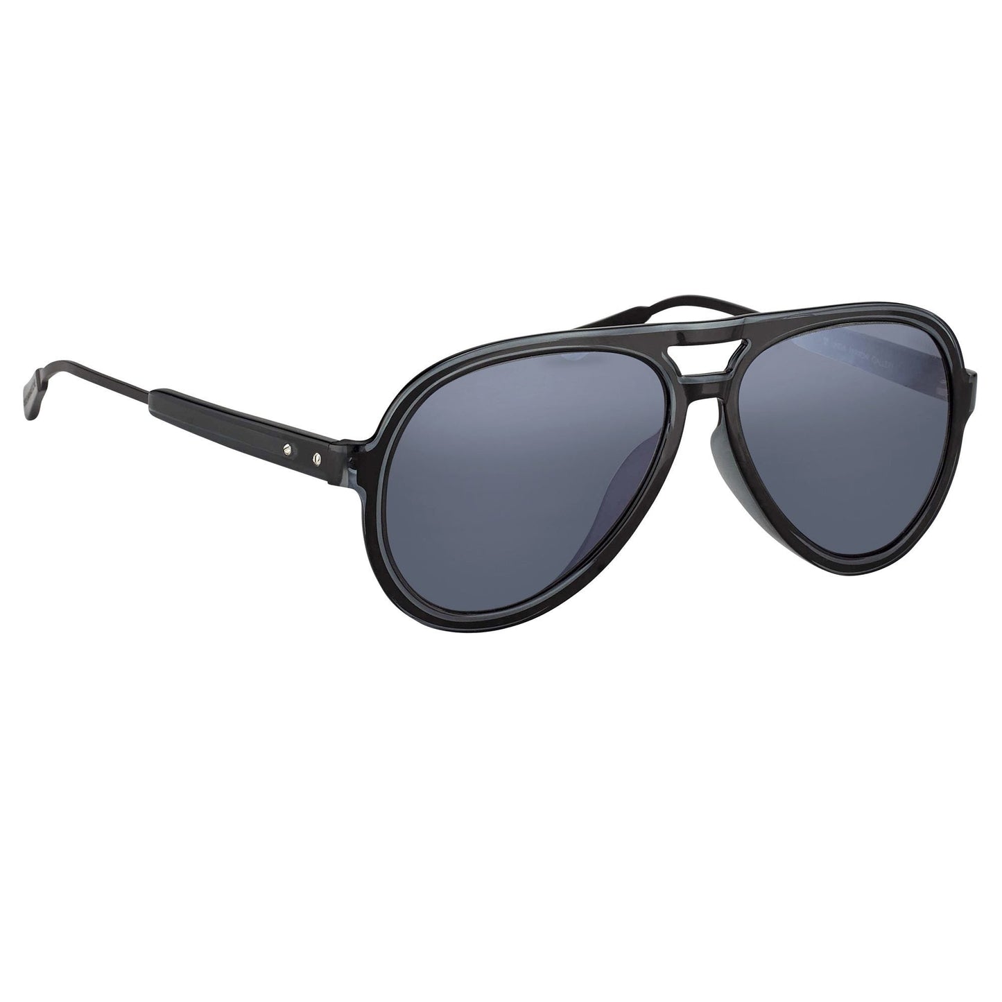 Kris Van Assche Men's Sunglasses Black and Blue KVA78C5SUN