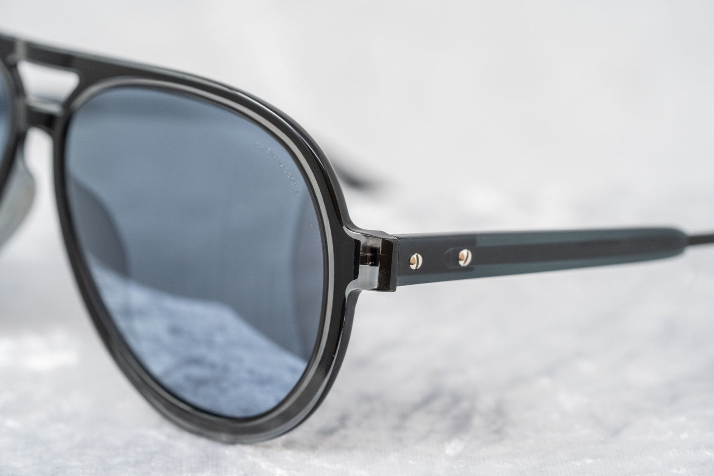 Kris Van Assche Men's Sunglasses Black and Blue KVA78C5SUN