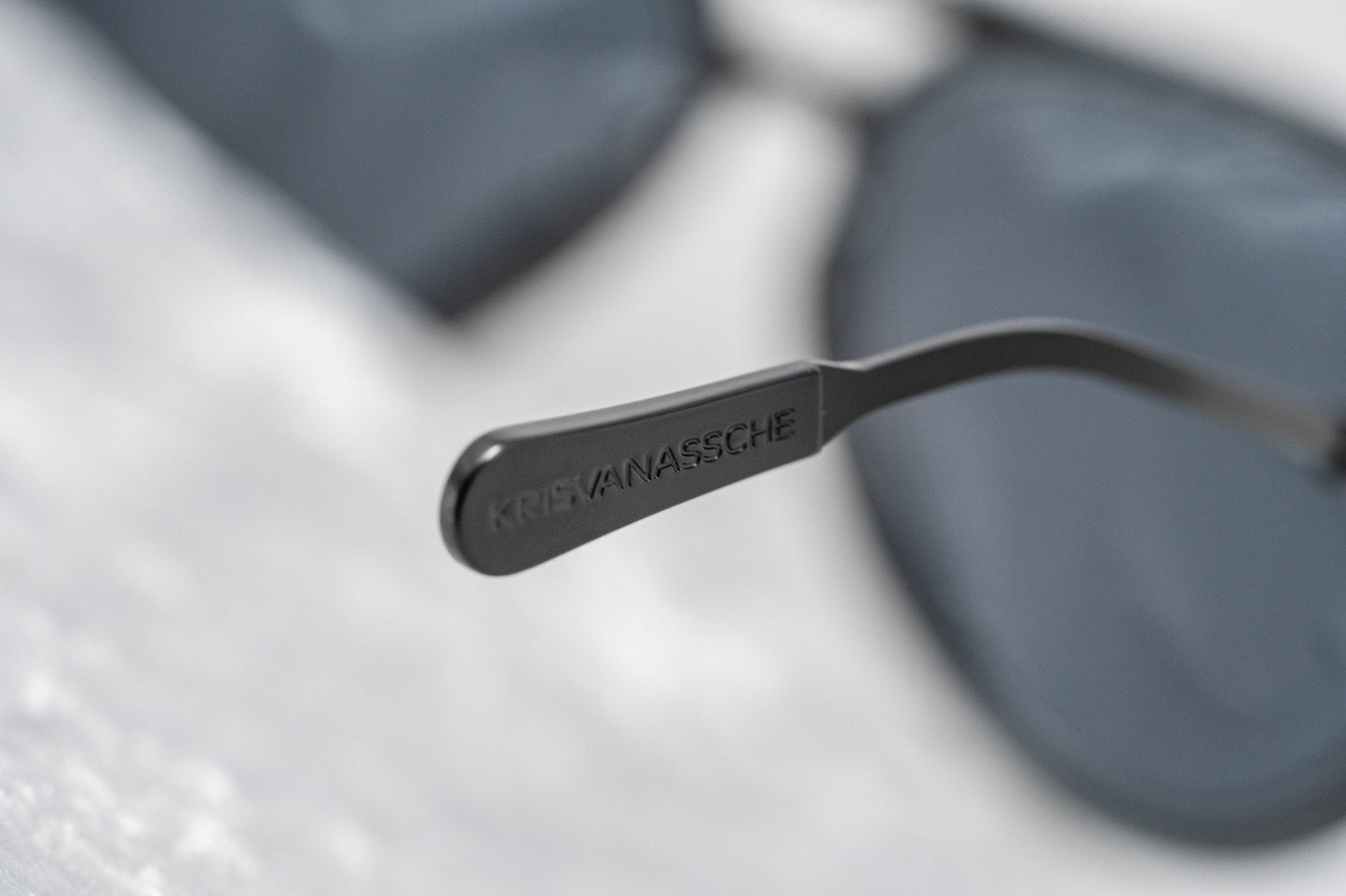 Kris Van Assche Men's Sunglasses Black and Blue KVA78C5SUN