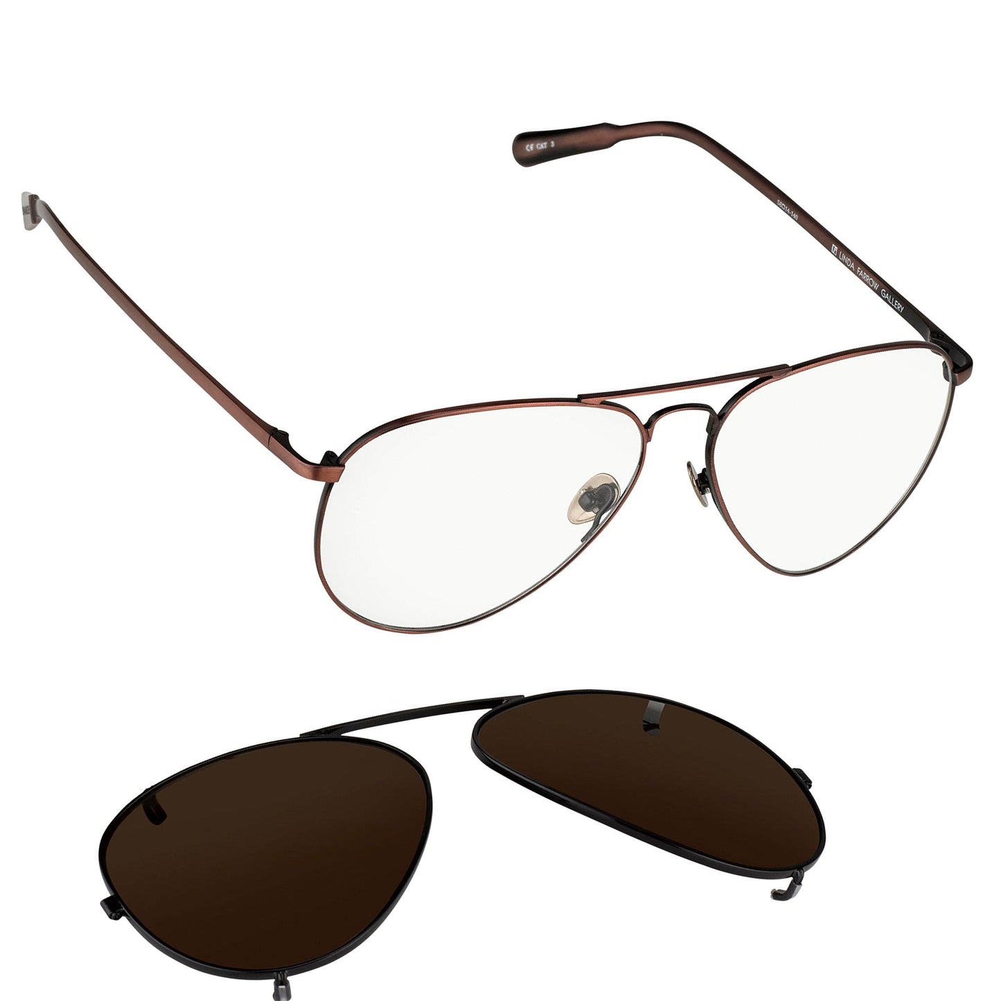 Kris Van Assche Sunglasses Bronze and Brown