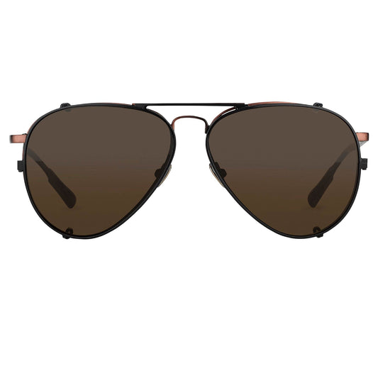 Kris Van Assche Sunglasses Bronze and Brown