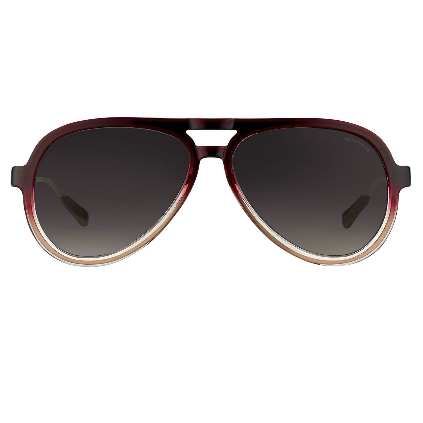 Kris Van Assche Men's Sunglasses Burgundy and Brown KVA78C2SUN