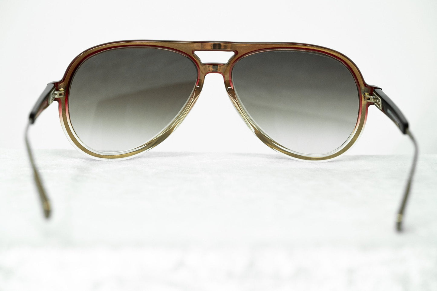 Kris Van Assche Men's Sunglasses Burgundy and Brown KVA78C2SUN