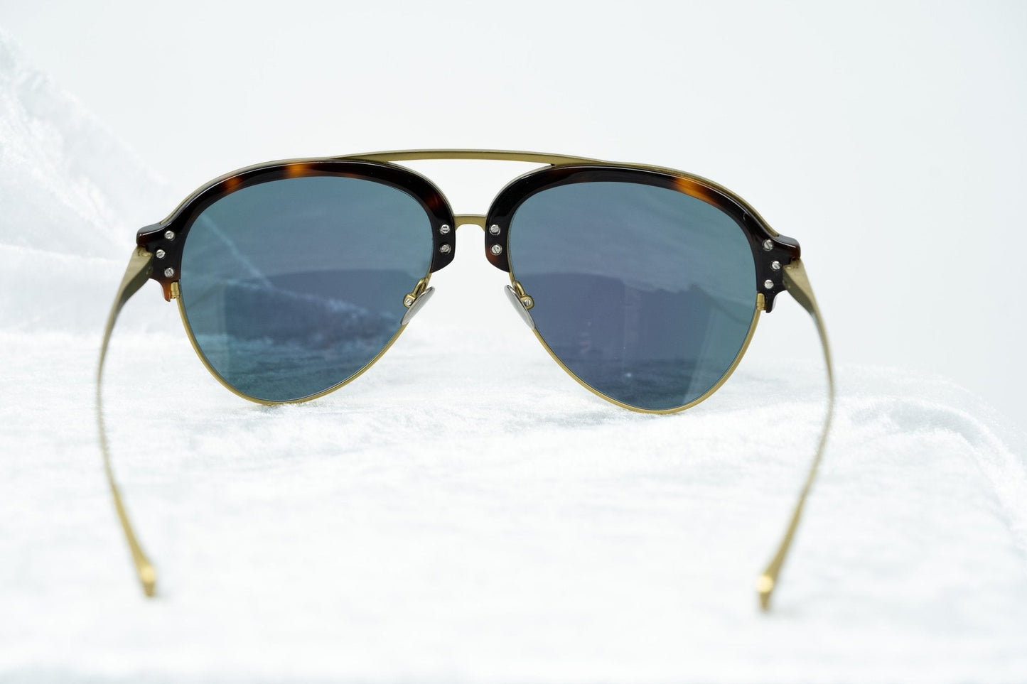 Kris Van Assche Sunglasses Bronze and Red Revo