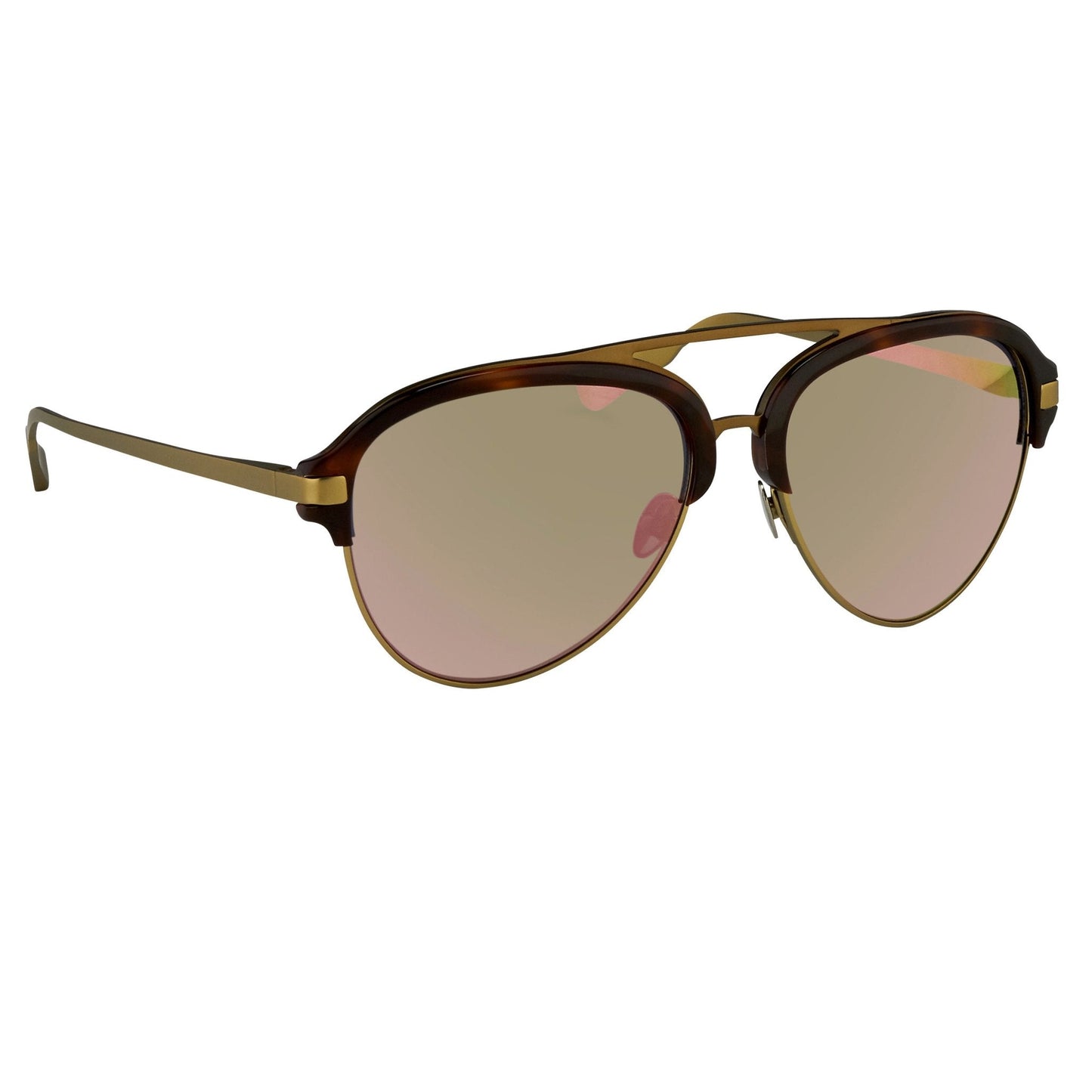 Kris Van Assche Sunglasses Bronze and Red Revo