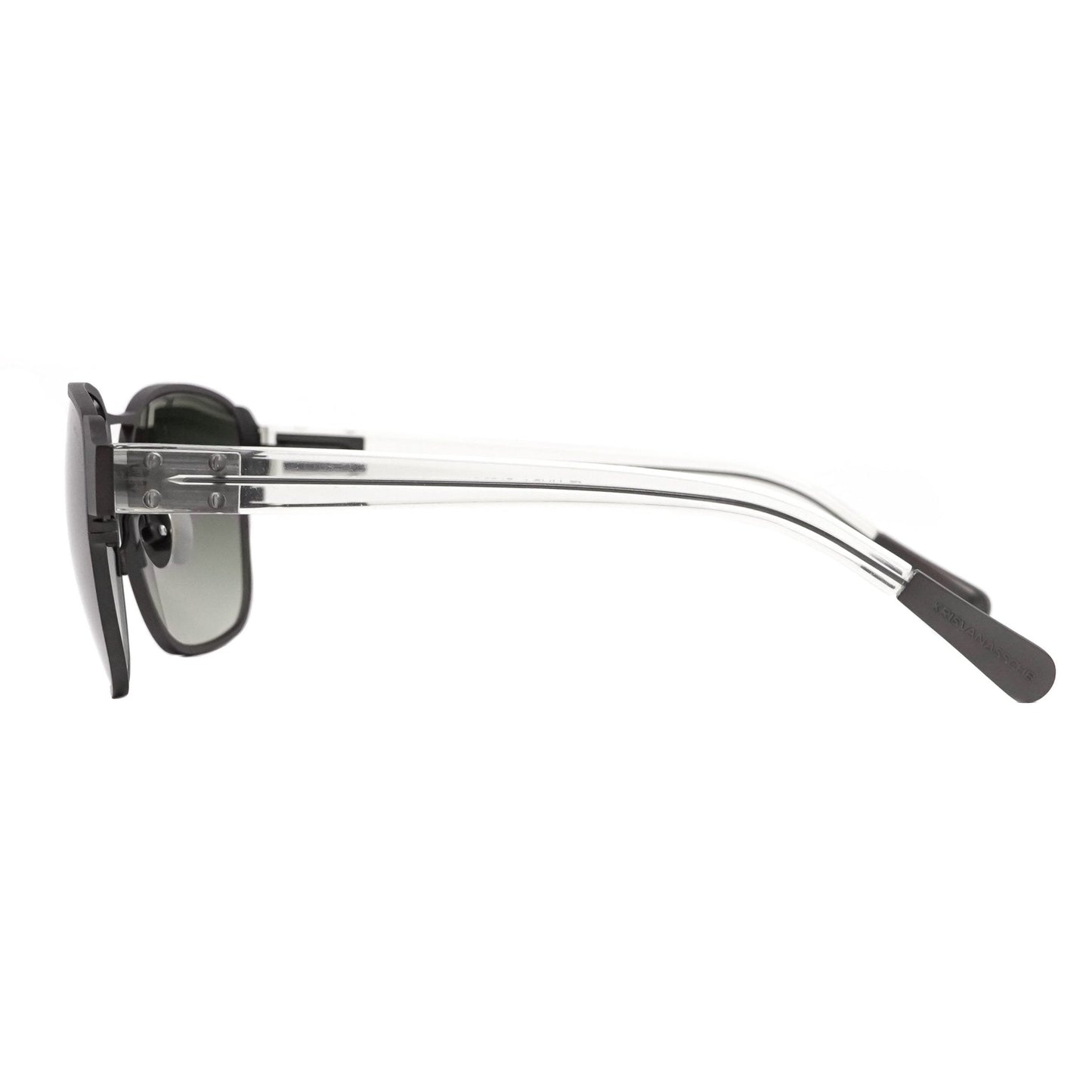 Kris Van Assche Sunglasses D-Frame Matt Brown and Grey