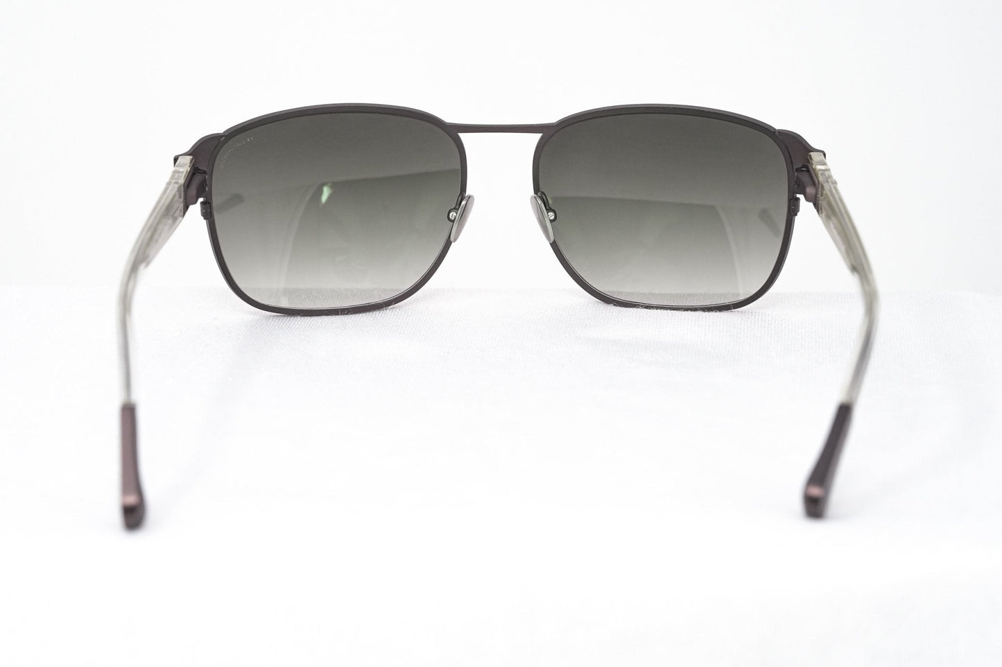Kris Van Assche Sunglasses D-Frame Matt Brown and Grey