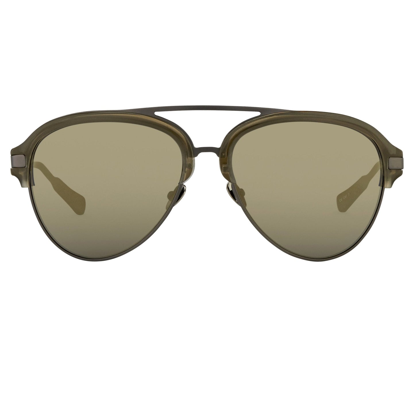 Kris Van Assche Sunglasses Grey and Gold