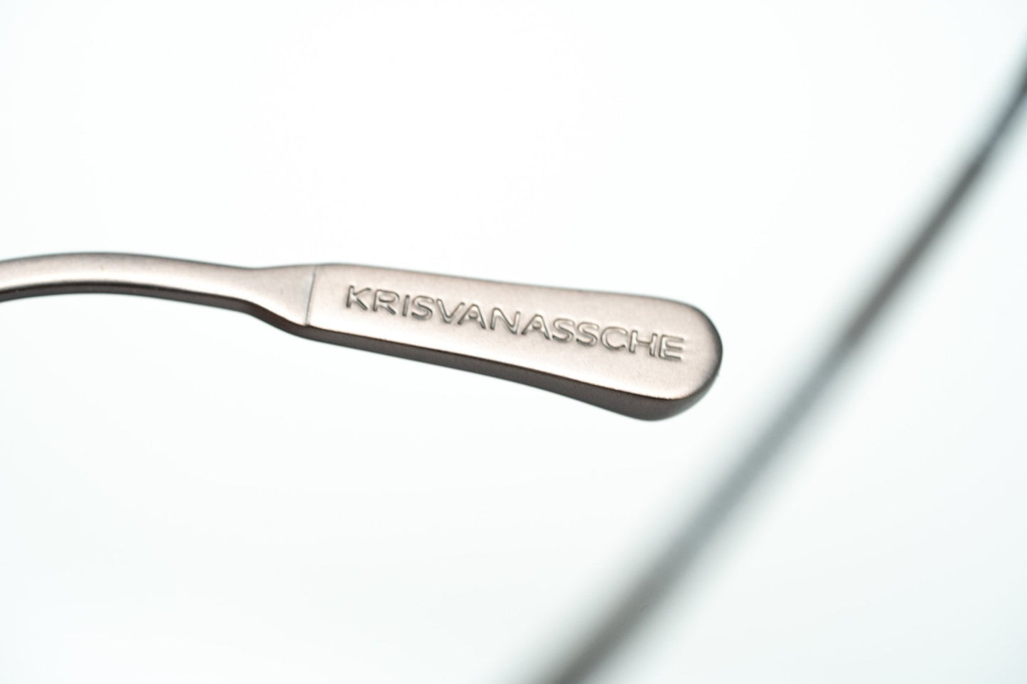 Kris Van Assche Sunglasses Grey and Gold