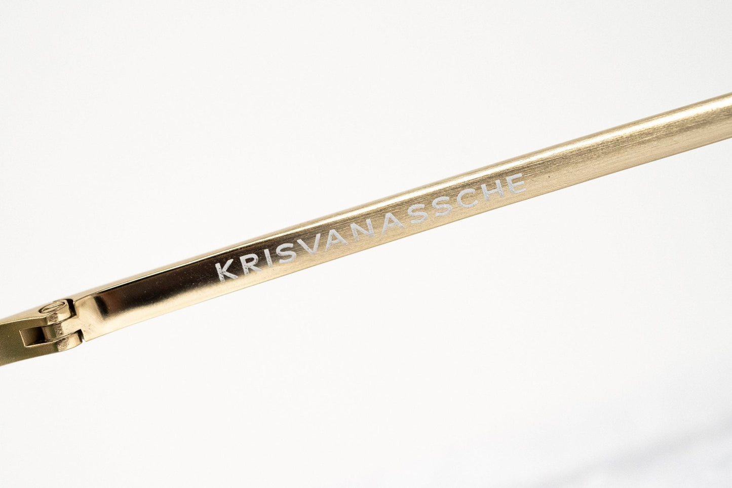 Kris Van Assche Sunglasses Rectangular Bronze and Green
