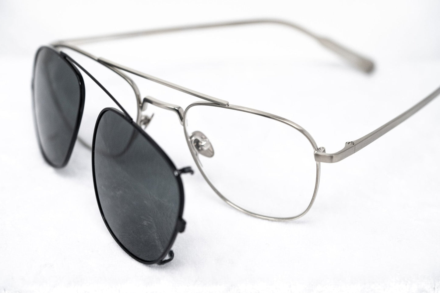 Kris Van Assche Sunglasses Rectangular Black and Grey
