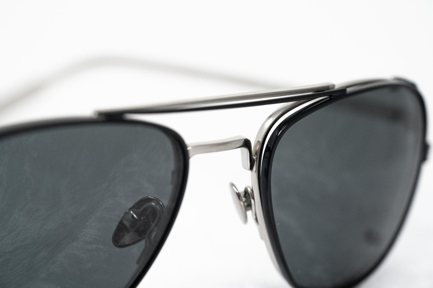 Kris Van Assche Sunglasses Rectangular Black and Grey