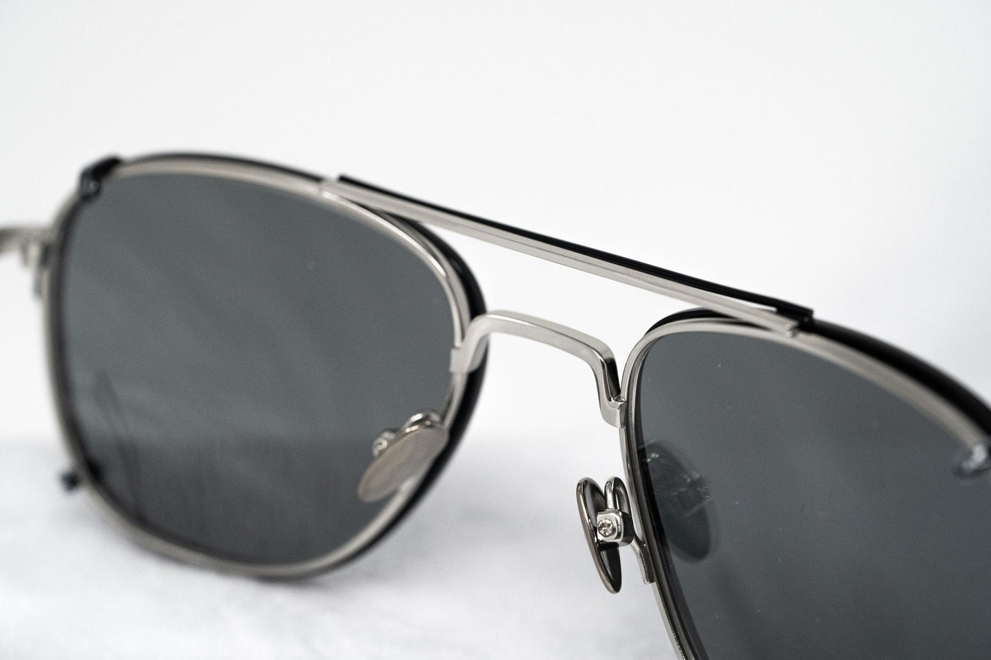 Kris Van Assche Sunglasses Rectangular Black and Grey