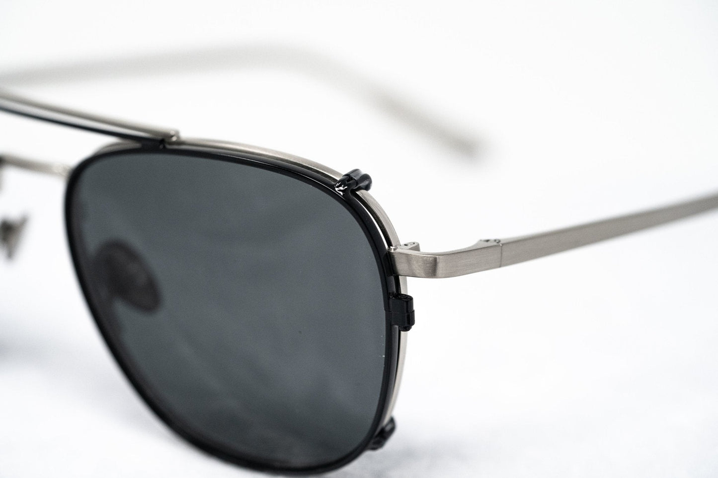 Kris Van Assche Sunglasses Rectangular Black and Grey