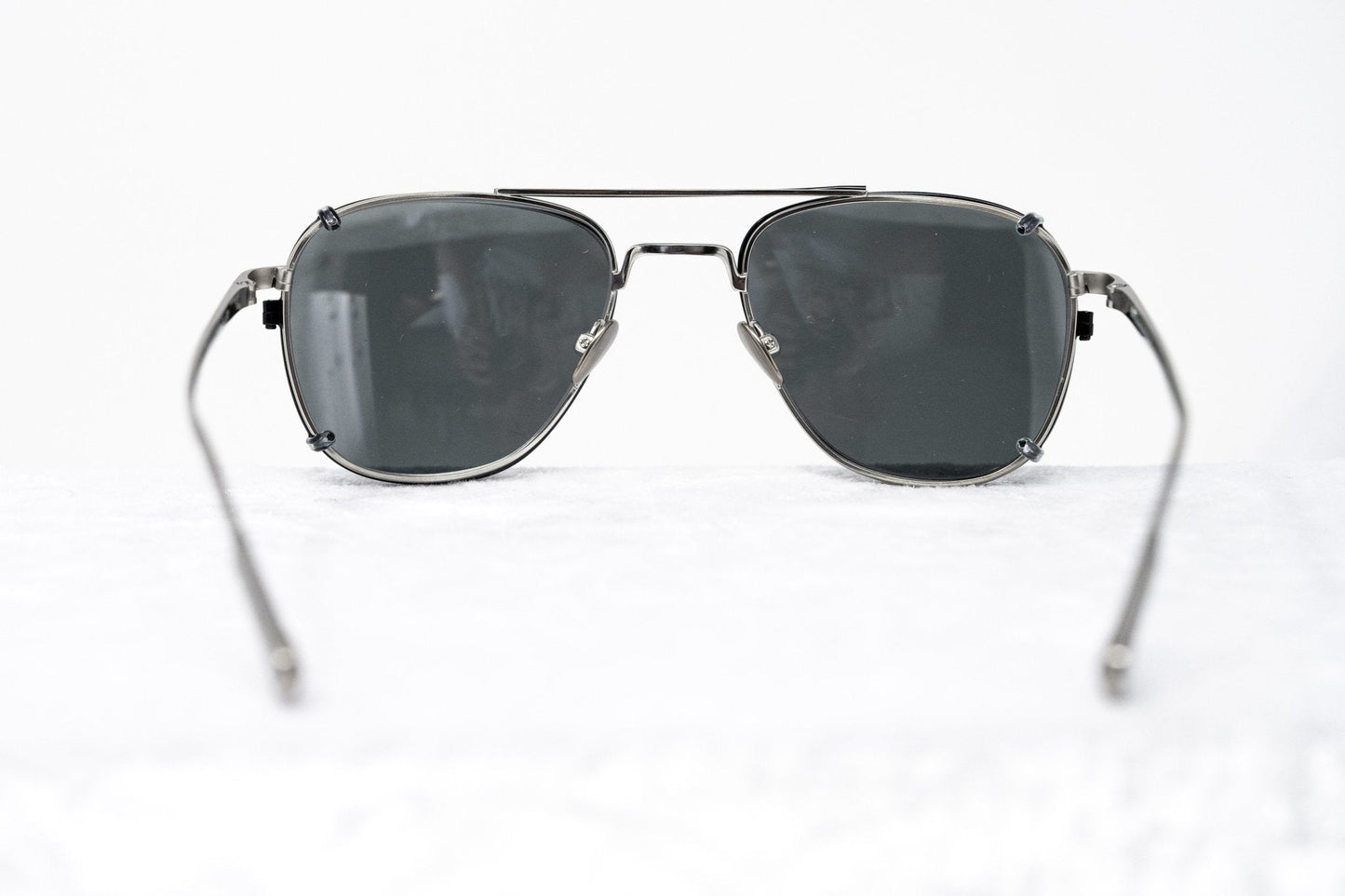 Kris Van Assche Sunglasses Rectangular Black and Grey