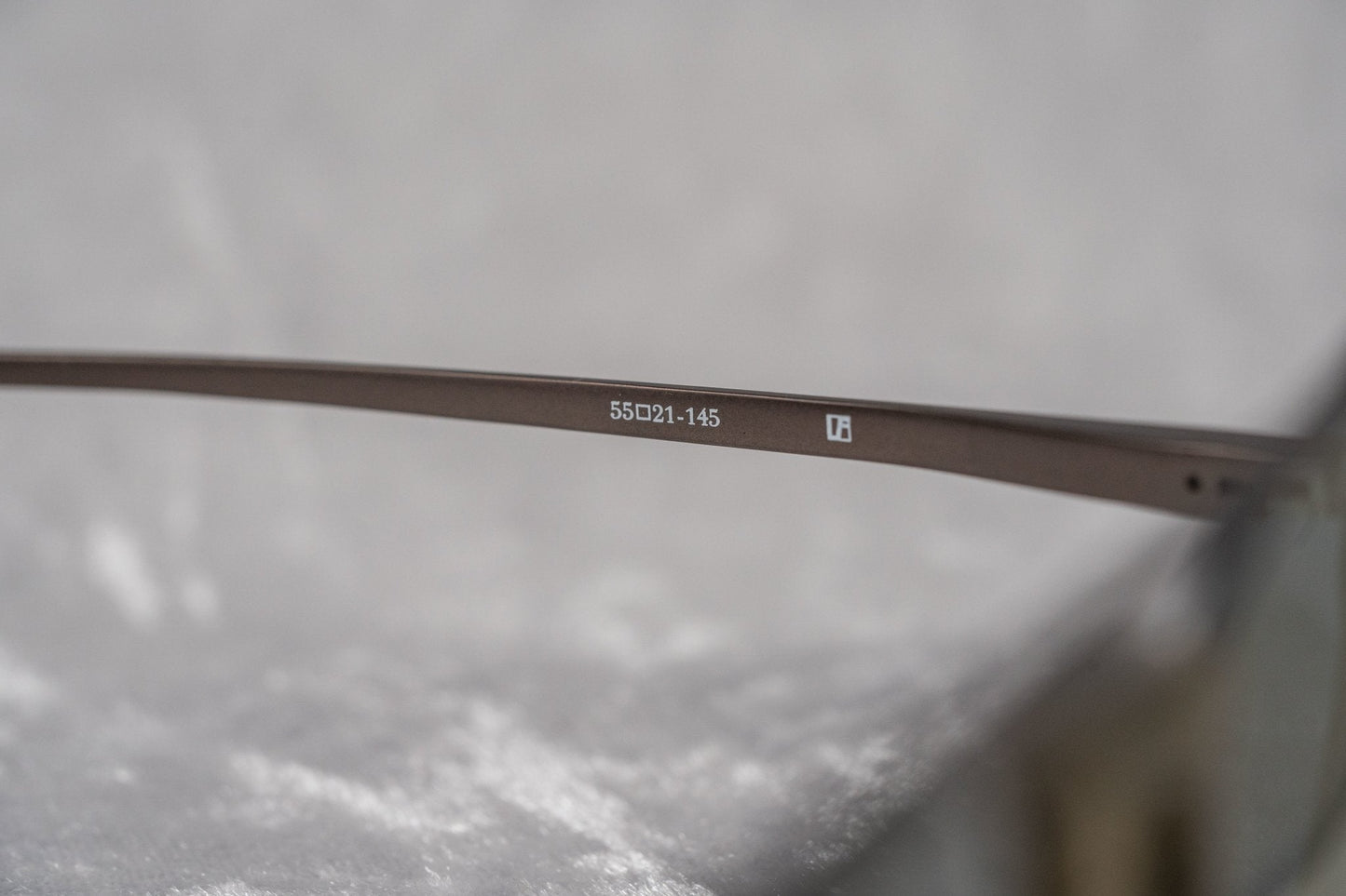 Kris Van Assche Sunglasses Khaki and Gold