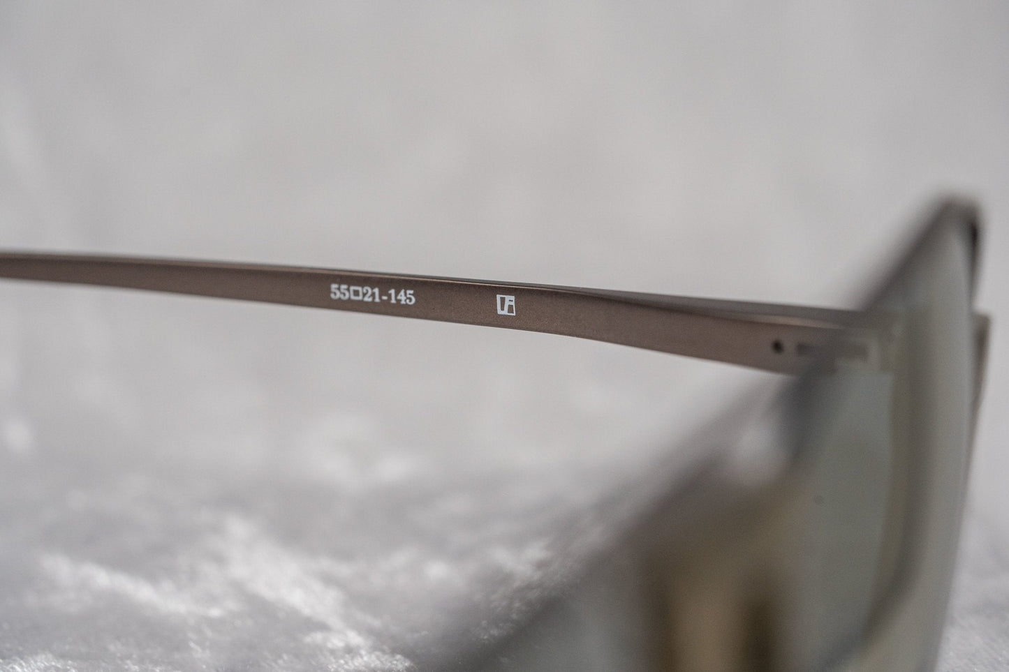 Kris Van Assche Sunglasses Khaki and Gold