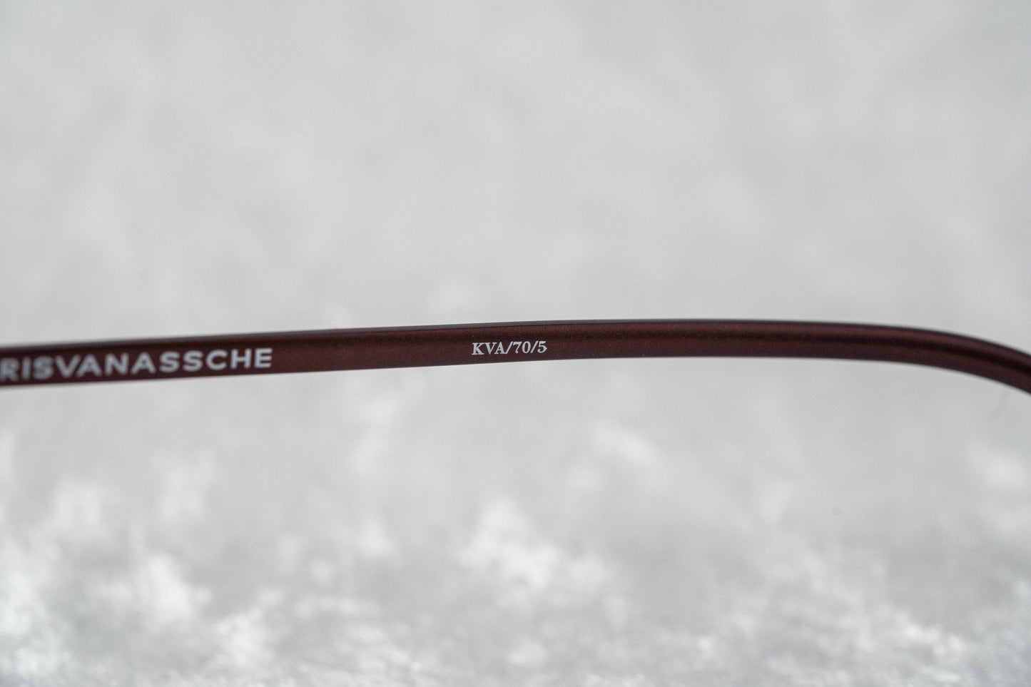 Kris Van Assche Sunglasses Round Burgundy and Green KVA70C5SUN