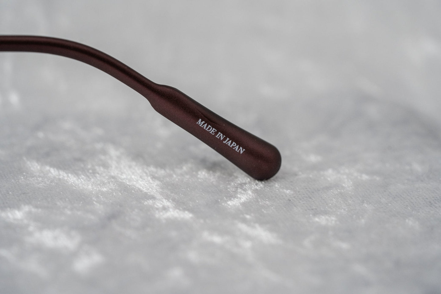 Kris Van Assche Sunglasses Round Matte Burgundy and Grey KVA71C5SUN