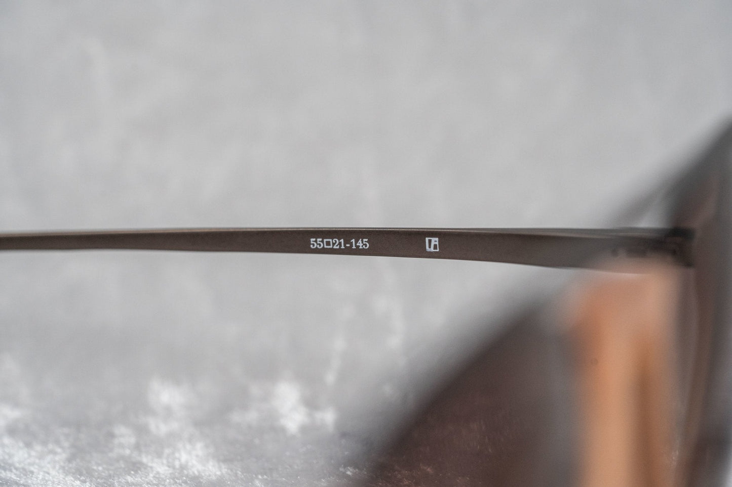 Kris Van Assche Sunglasses Peach and Brown