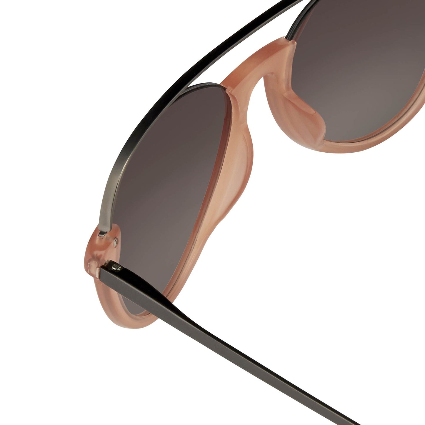 Kris Van Assche Sunglasses Peach and Brown