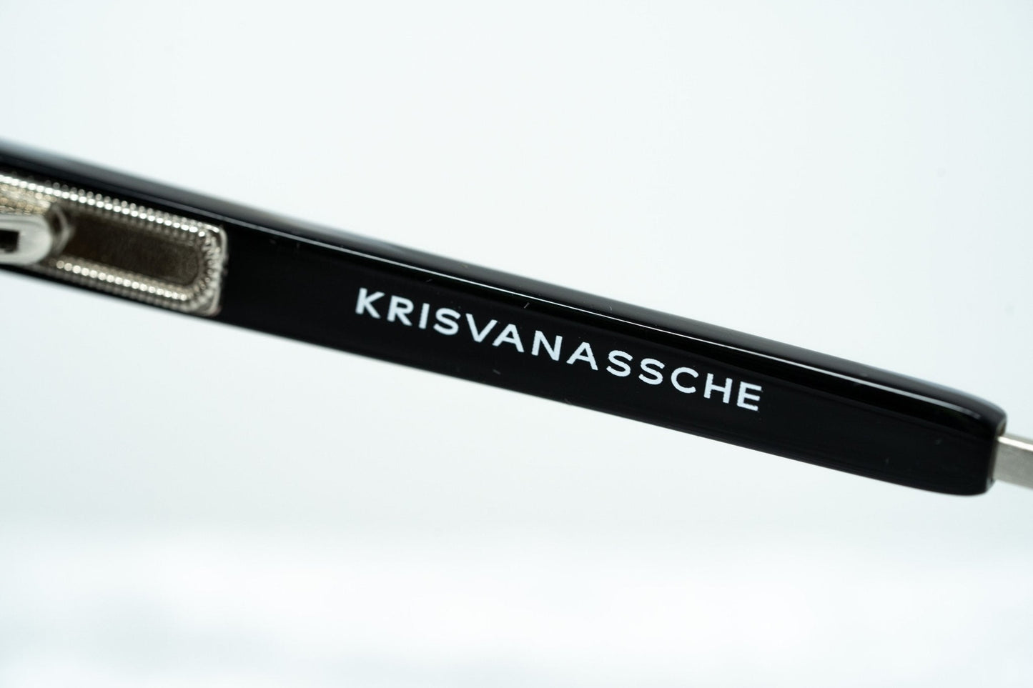 Kris Van Assche Sunglasses D-Frame Black and Orange