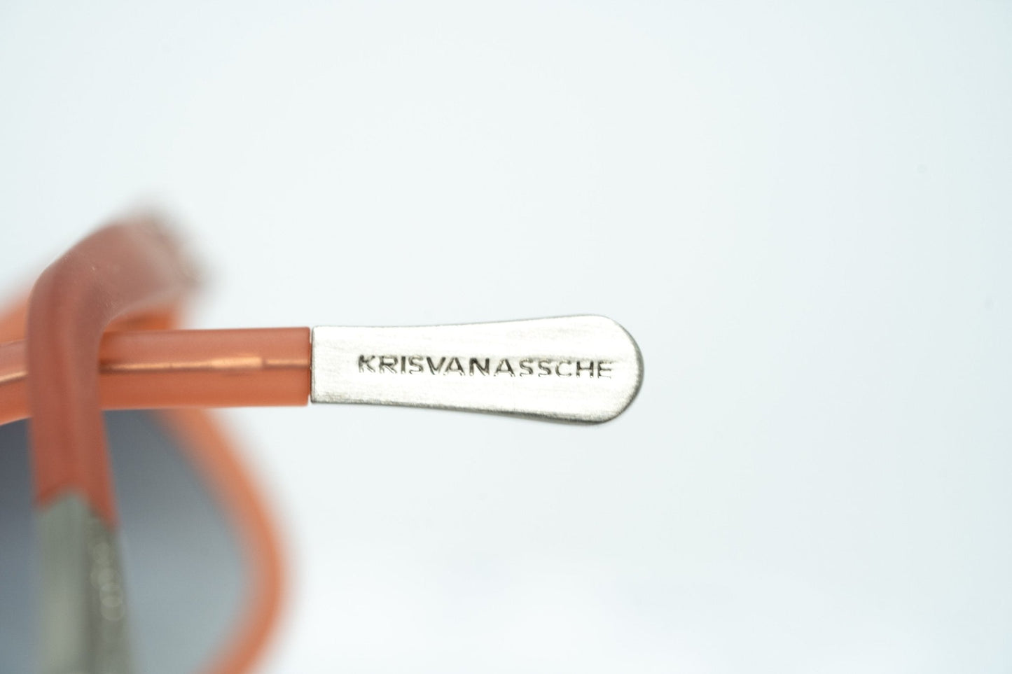 Kris Van Assche Sunglasses D-frame Orange and Grey