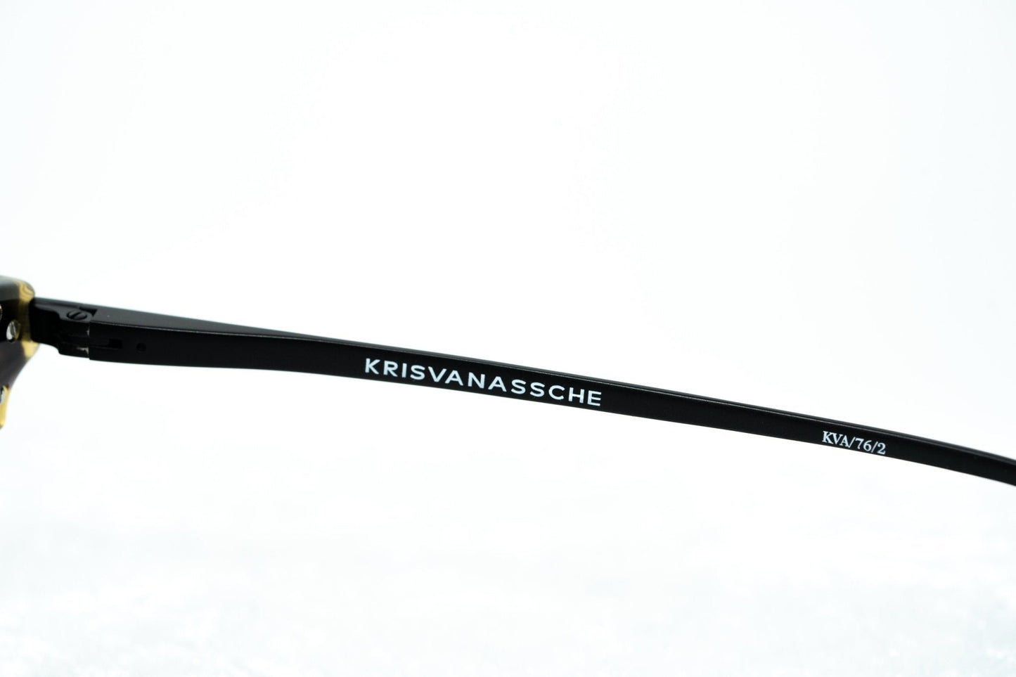 Kris Van Assche Sunglasses D-Frame Black and Green