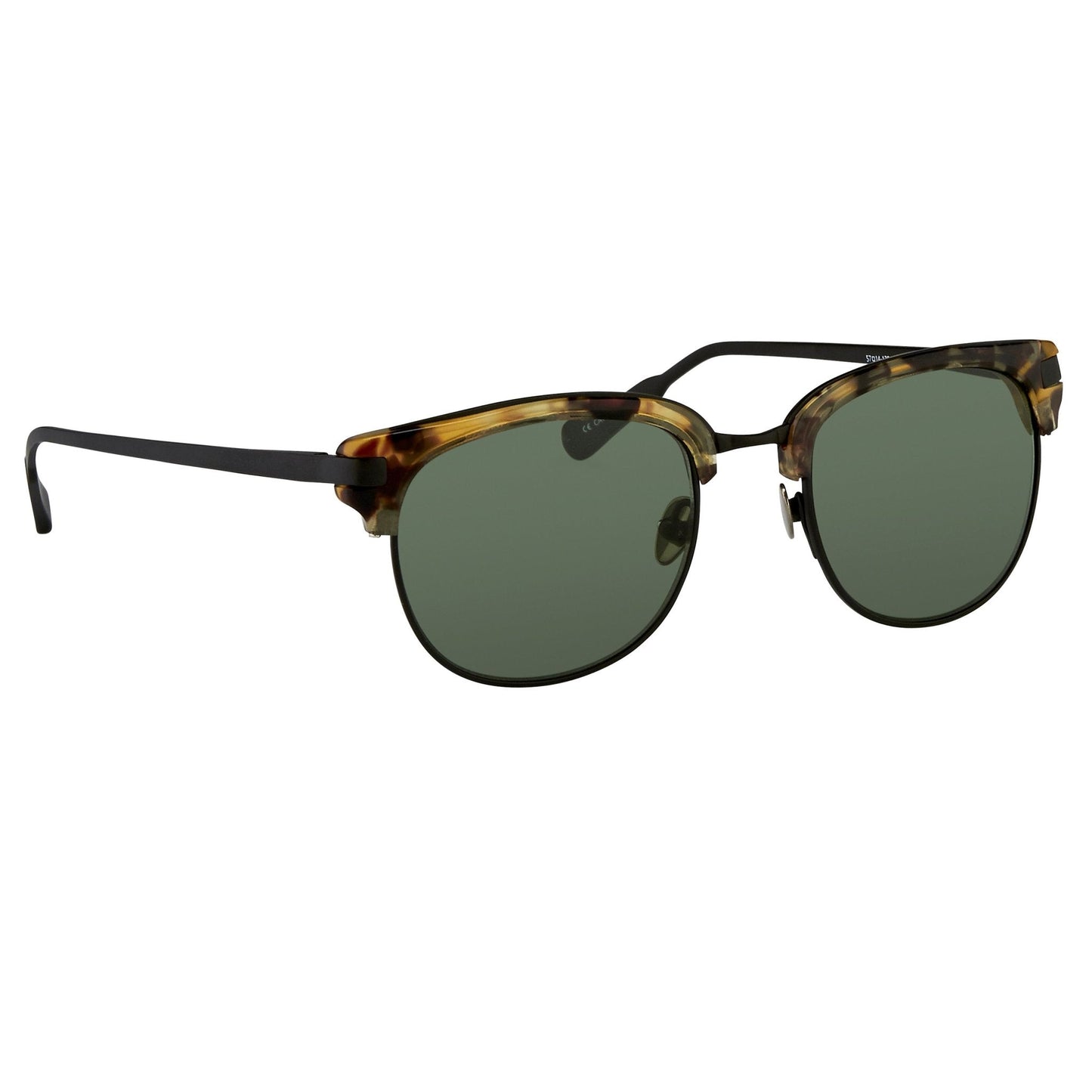Kris Van Assche Sunglasses D-Frame Black and Green