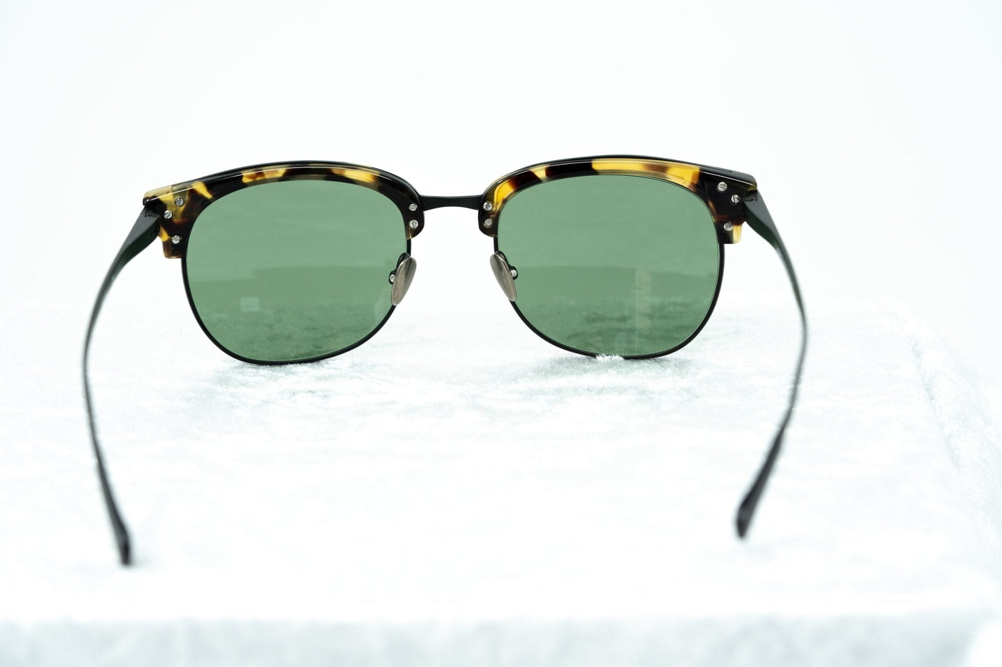 Kris Van Assche Sunglasses D-Frame Black and Green
