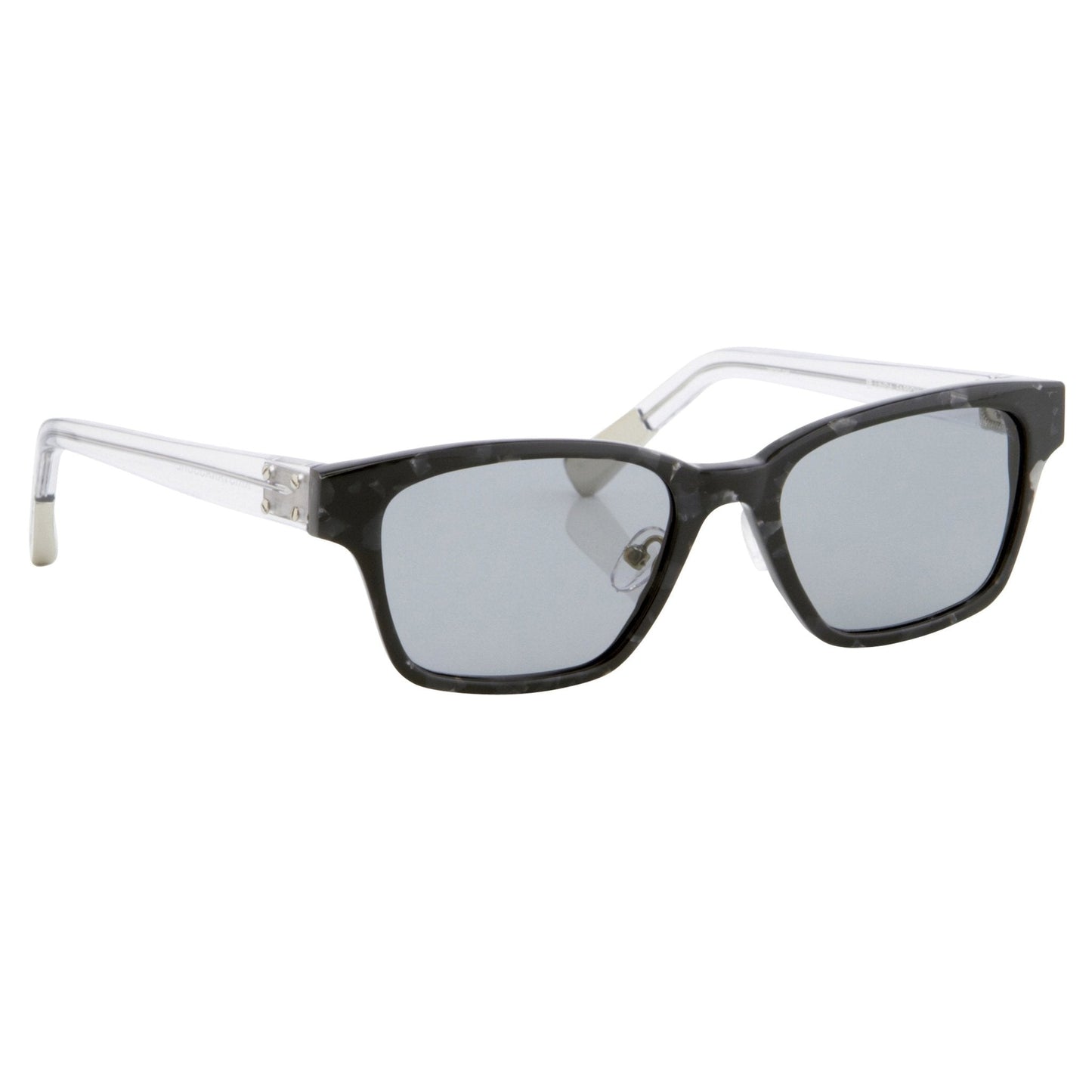 Kris Van Assche Sunglasses Rectangular Tortoise Shell and Grey KVA18C2SUN