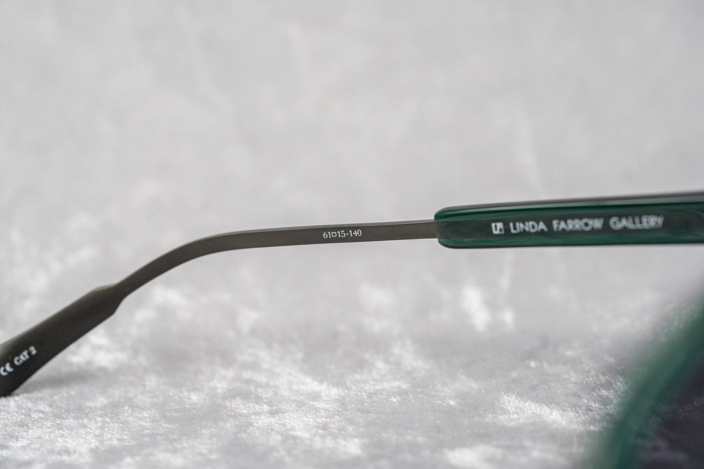 Kris Van Assche Men's Sunglasses Green and Grey Graduated KVA78C3SUN