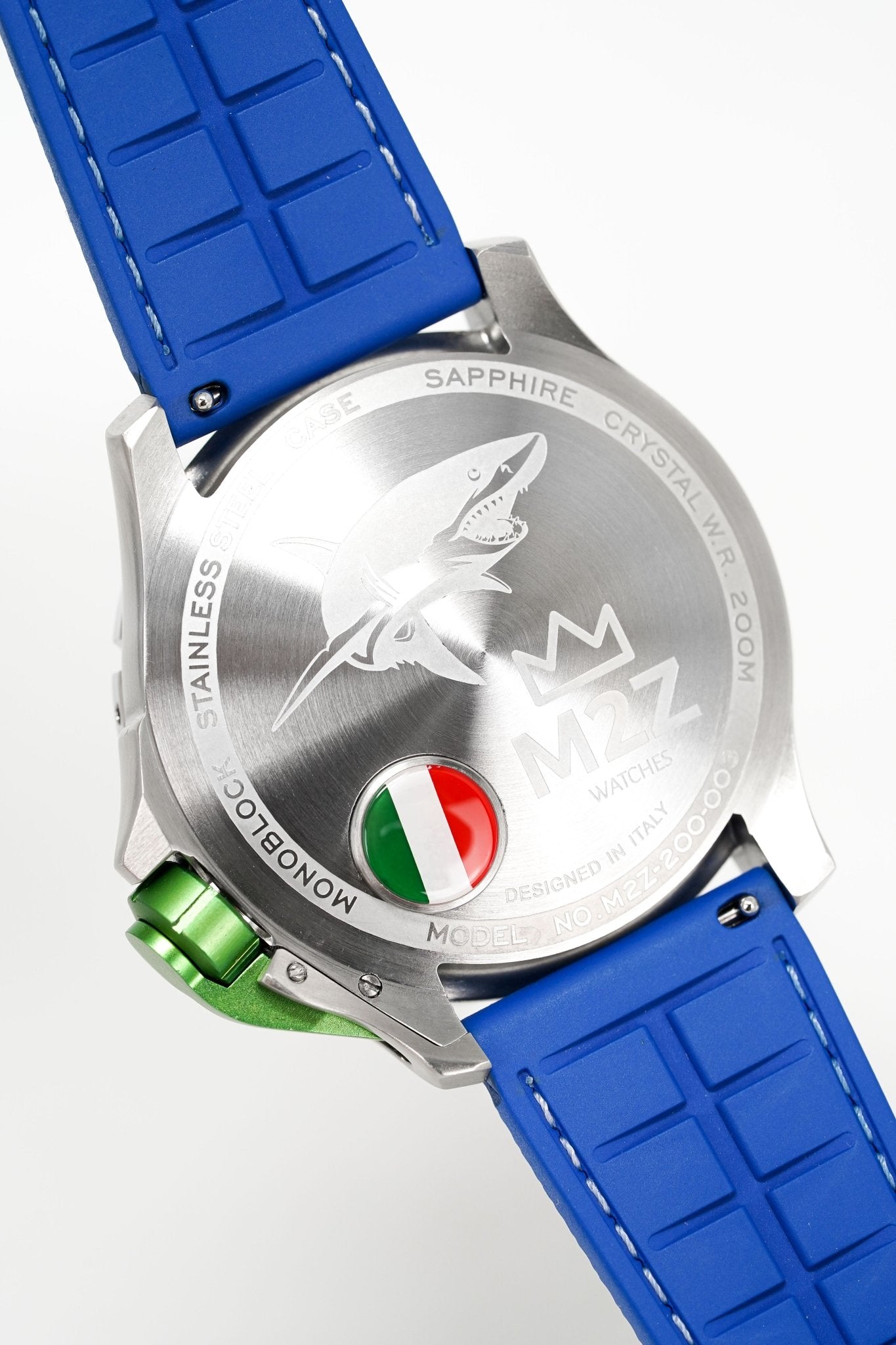M2Z Men's Watch Diver 200 Blue 200-003