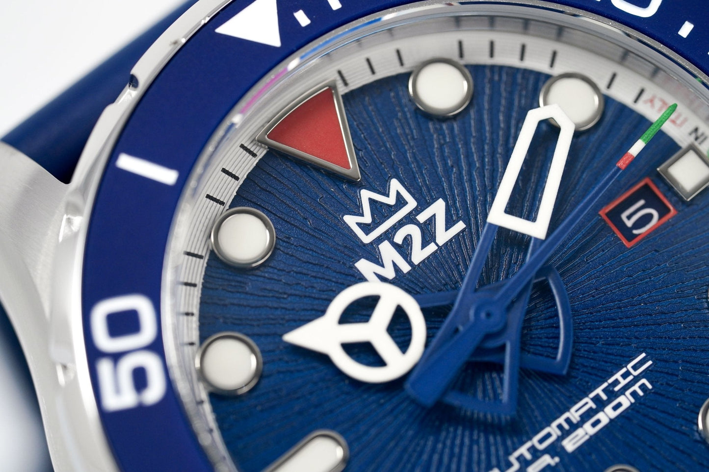 M2Z Men's Watch Diver 200 Blue 200-007