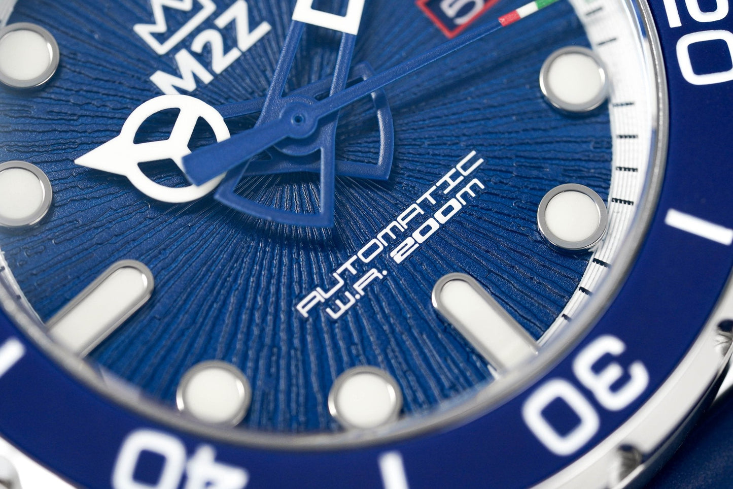 M2Z Men's Watch Diver 200 Blue 200-007