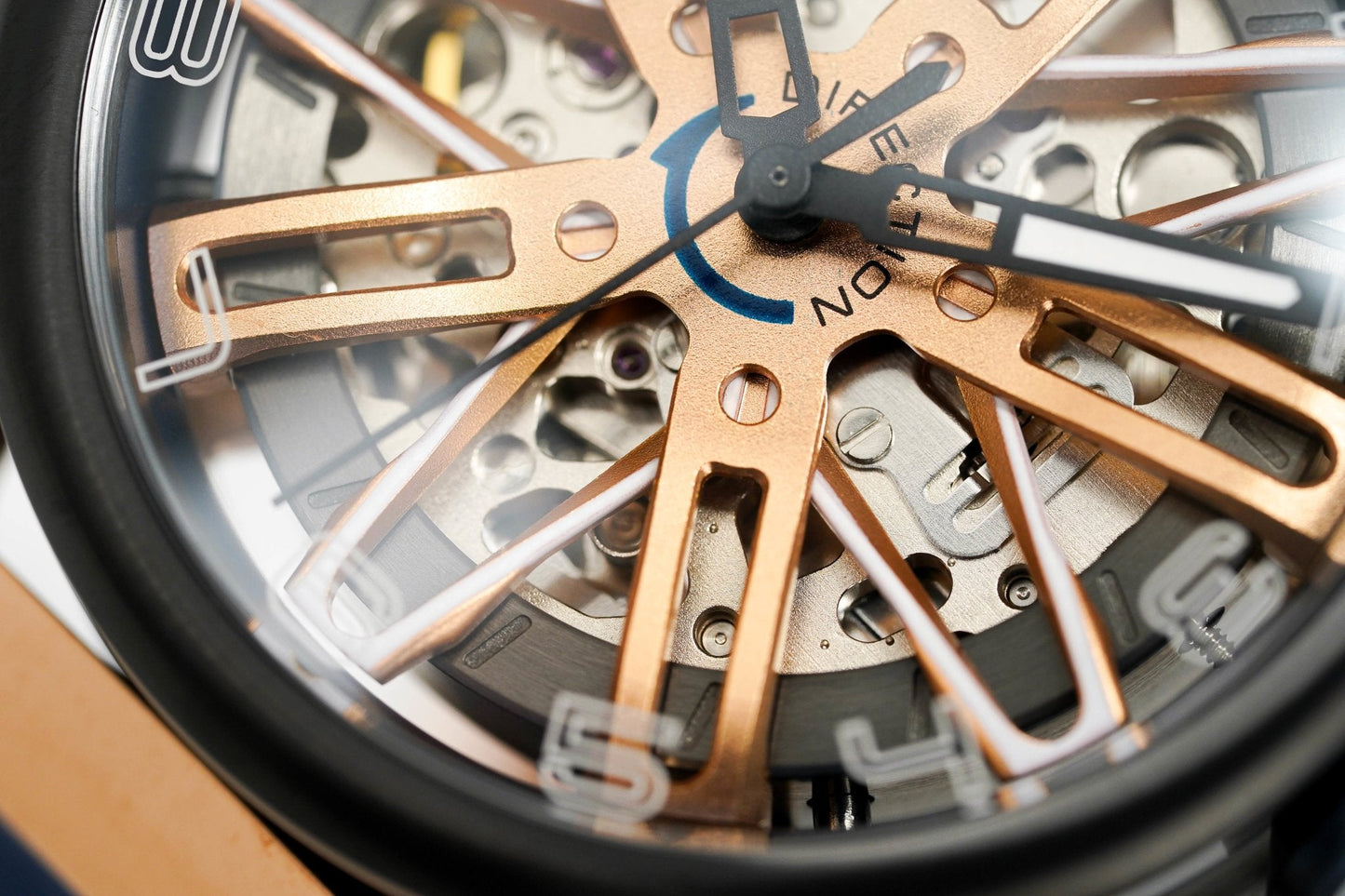 Mazzucato Watch Automatic RIM GT Blue GT5-RG