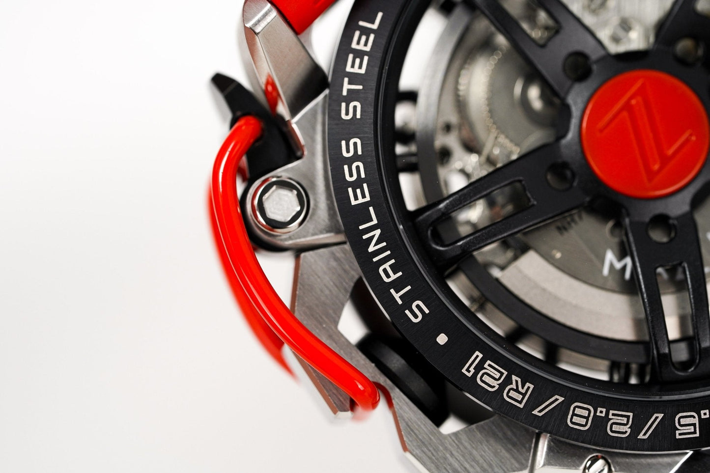 Mazzucato Watch Automatic RIM GT Red GT2-RD