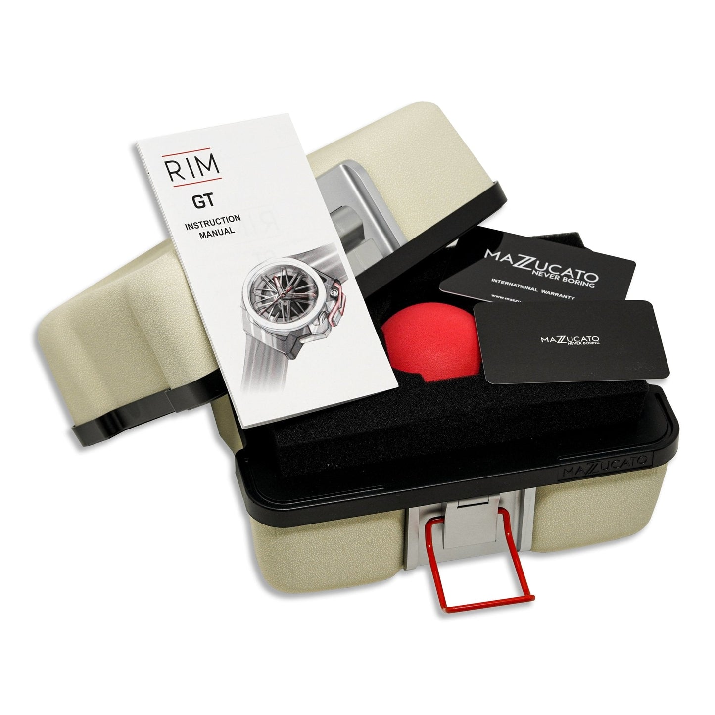 Mazzucato Watch Automatic RIM GT Red GT2-RD