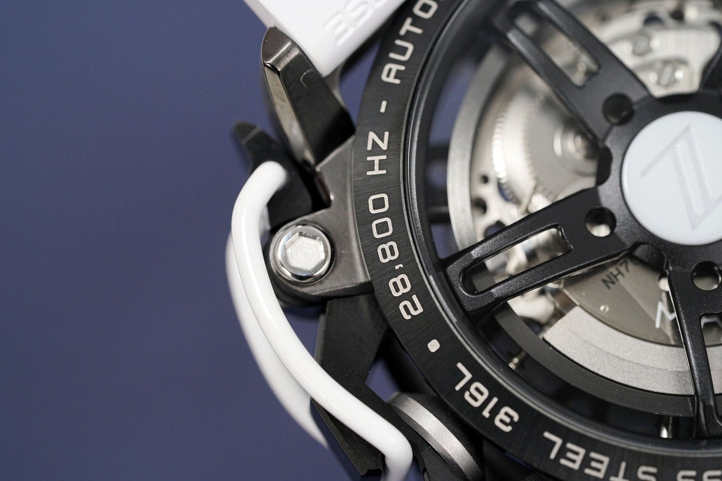 Mazzucato Watch Automatic RIM GT White GT3-WH