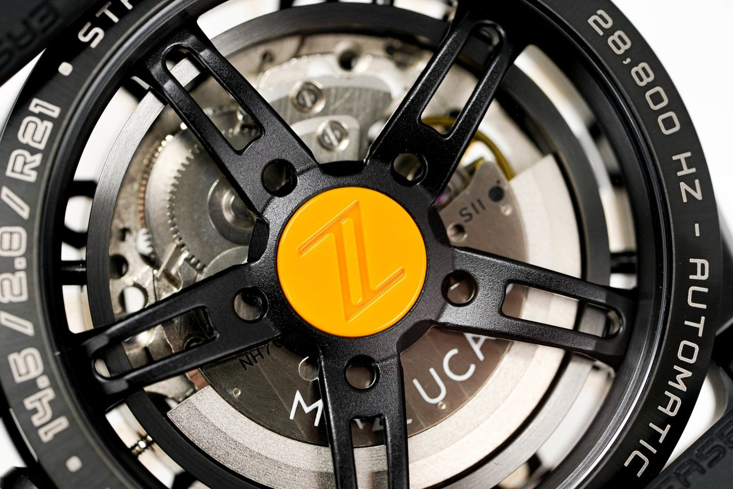 Mazzucato Watch Automatic RIM GT Yellow GT1-YL