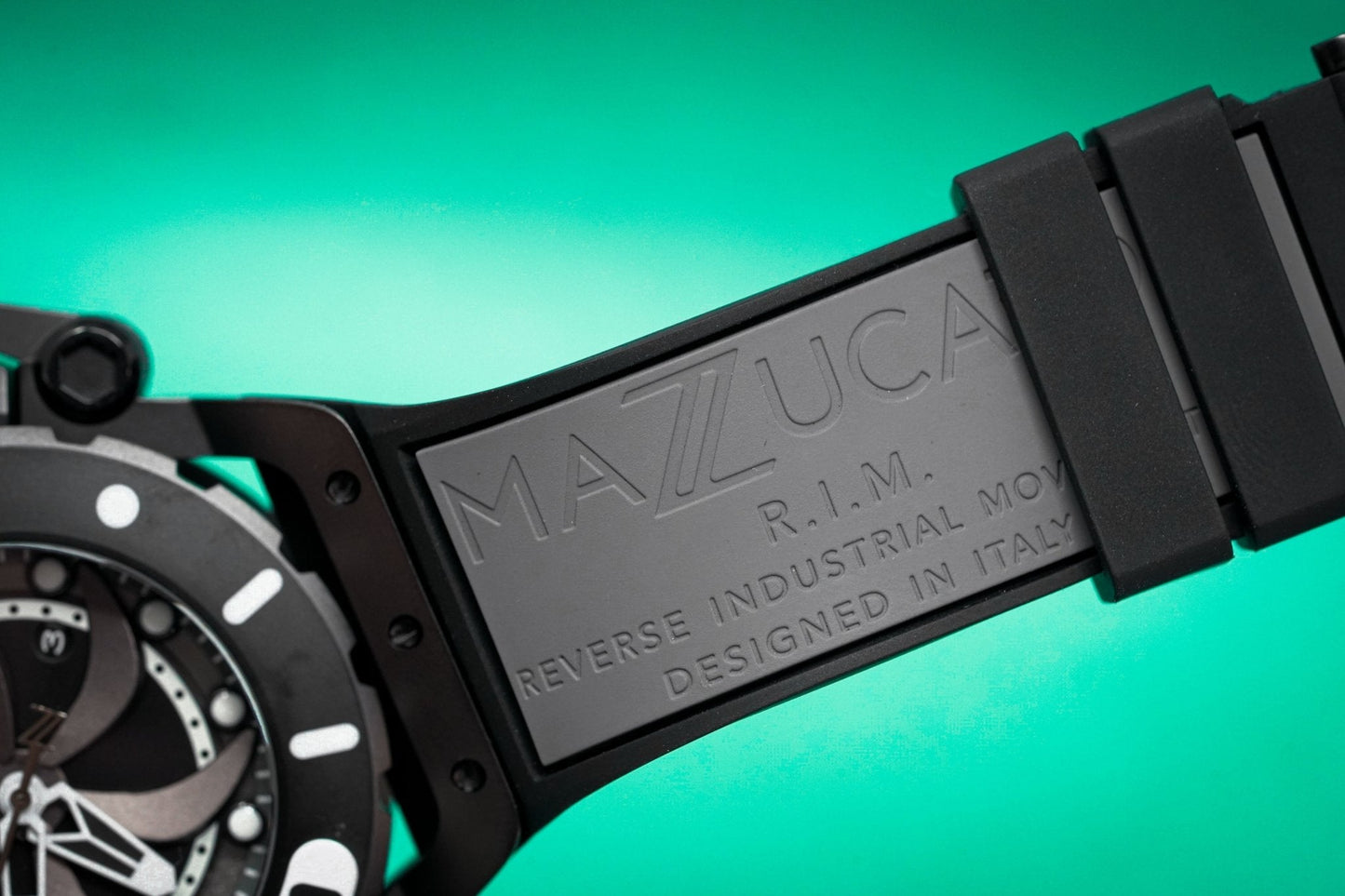 Mazzucato RIM Scuba Black SUB02-BKCG9