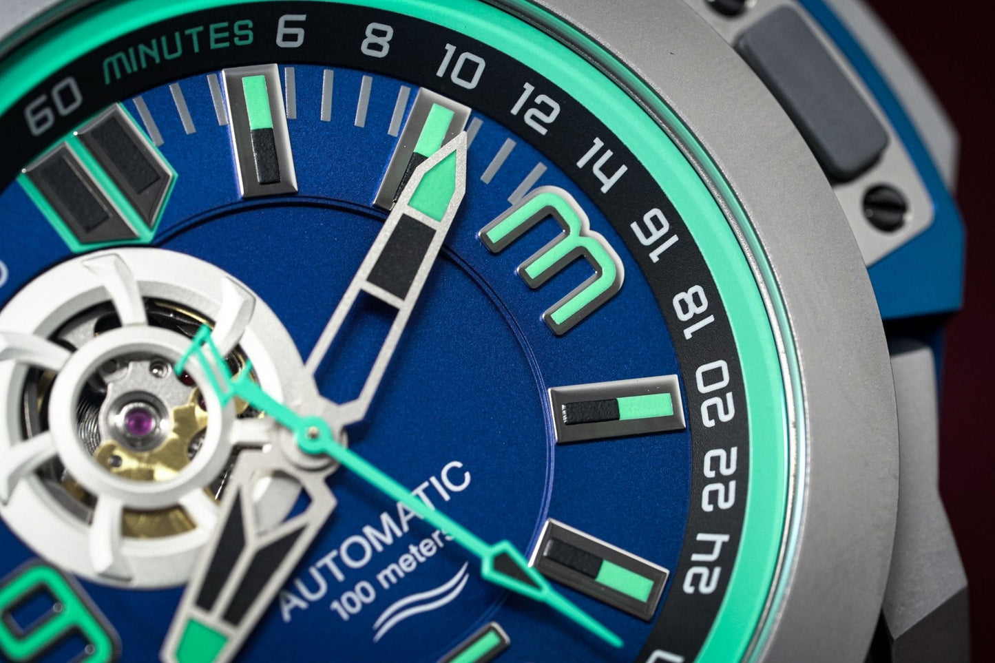 Mazzucato RIM Scuba Blue Green SUB03-BL3255