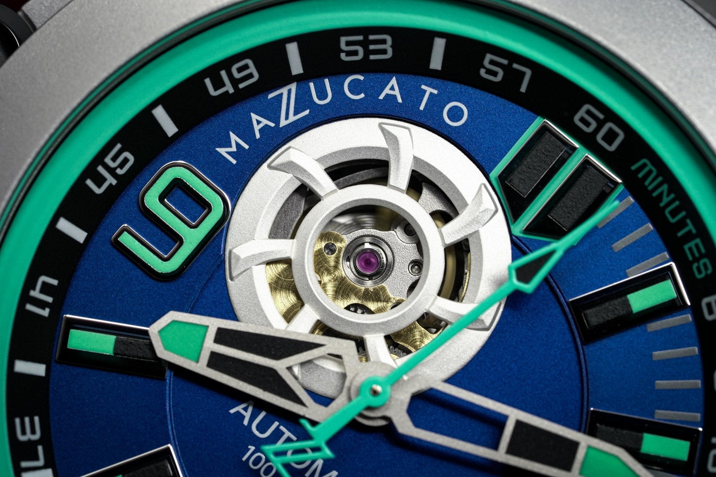 Mazzucato RIM Scuba Blue Green SUB03-BL3255